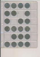 NSZK 1950-1970. 1M (63x) + 1969-1981. 2M (5x) T:2,2-
FRG 1950-1970. 1 Mark (63x) + 1969-1981. 2 Mar...