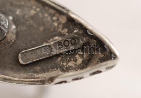 Ezüst vitorlás, jelzett, Ag., 13,2gr.,6x4,5cm/ Silver Sailing, marked, Ag. 13,2gr. 6x4,5cm