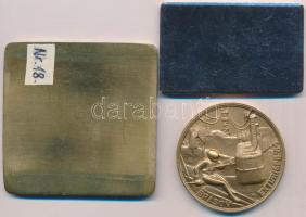 Románia 1978-1984. "Bélyegkiállítás Brassó" 3db klf emlékérem és plakett T:2
Romania 1978...