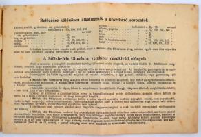 1914 A Stölze féle háztartási befőttes üvegek. Képes prospektus. 22p