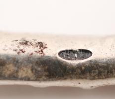 Ezüst bendzsó, jelzett, Ag., 13,4gr., 7cm/Silver banjo, marked, Ag. 13,4gr. 7cm