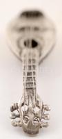 Ezüst mandolin, jelzett, Ag., 9.5gr., 5cm/Silver mandolin, marked, Ag., 9.5gr. 5cm