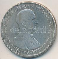 1930. 5P Ag "Horthy jobbra" T:3
Adamo P8