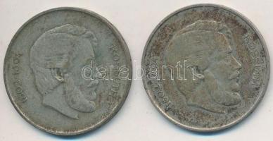 1947. 5Ft Ag "Kossuth" (2x) T:3