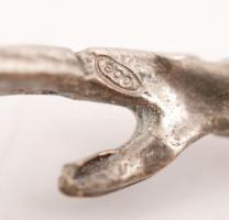 Ezüst(Ag) rák, jelzett, 12,8gr., 4x4cm / Silver(Ag) crab, marked, 12,8gr. 4x4cm