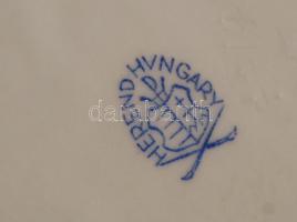 Herendi virágmintás kis tálka, kézzel festett, jelzett, hibátlan, d:8 cm