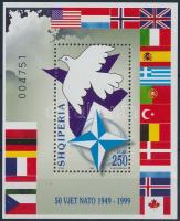 1999 NATO embléma blokk Mi 117