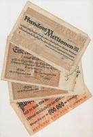 Németország / Weimari Köztársaság 1922-1923. 10db klf szükségpénz T:vegyes
Germany / Weimar Republi...