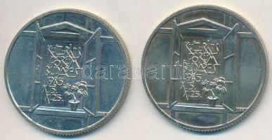 1985. 100Ft alpakka "Kulturális Fórum" (2x) T:2