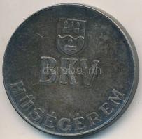 ~1970. "BKV Hűségérem ezüst fokozat" ezüstözött fém érem (36mm) T:2