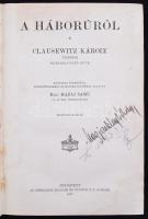 Clausewitz Károly: A háborúról. Bp., 1917, Athenaeum. Második kiadás. Egészvászon kötés, jó állapotban.