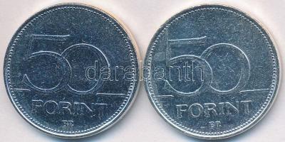 DN 50Ft "Nagy Magyarok / Szent László, Zrínyi Miklós" (2x) multicolor emlékérme sorozatból...