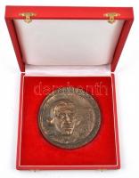 DN "Bessenyei György Tanárképző Főiskola Nyíregyháza" kétoldalas Br plakett dísztokban. Sz...