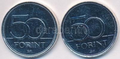 DN 50Ft "Nagy Magyarok / II. Rákóczi Ferenc, Zrínyi Ilona" (2x) multicolor emlékérme soroz...