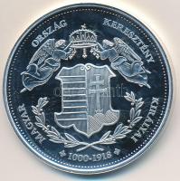 DN "Magyarország Keresztény Királyai / II. László 1162-1163" Ag emlékérem (20,2g/0.333/38,...