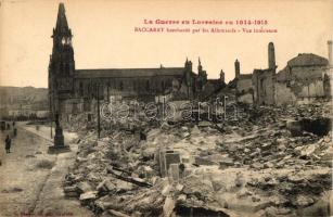 7 db RÉGI városképes képeslap, francia városok az I. világháborúban, vegyes minőség / 7 old town vie...