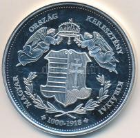 DN "Magyarország Keresztény Királyai / I. Szent László 1077-1095" Ag emlékérem (20,2g/0.33...