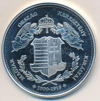 DN "Magyarország Keresztény Királyai / I. Nagy Lajos 1342-1382" Ag emlékérem (20,2g/0.333/...