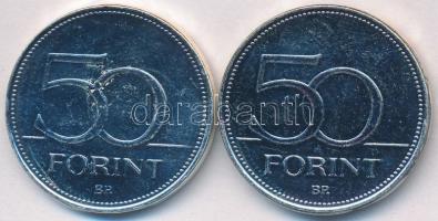 DN 50Ft "Nagy Magyarok / Bartók Béla, Erdő Péter" (2x) multicolor emlékérme sorozatból, ez...