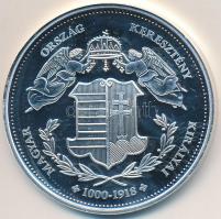 DN "Magyarország Keresztény Királyai / I. Magnus Géza 1074-1077" Ag emlékérem (20,2g/0.333...