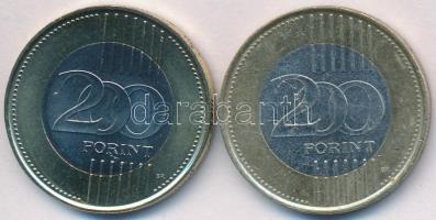 DN 200Ft "Békéscsaba + "Szolnok" (2x) multicolor emlékérme sorozatból, CuNi T:2