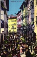 Bolzano, Bozen; 17 old town view postcards, with some interesting pieces