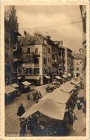 Bolzano, Bozen; 17 old town view postcards, with some interesting pieces