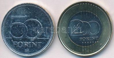 DN 50Ft "Nagy Magyarok / Kazinczy Ferenc" multicolor emlékérme sorozatból, ezüstözött Cu-N...