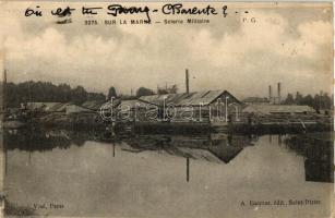 Marne, Scierie Militaire / military sawmill