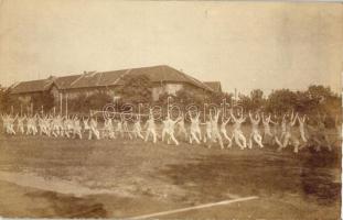 WWI Austro-Hungarian military training, photo