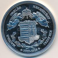 DN "Magyarország Keresztény Királyai / II. Lipót 1790-1792" Ag emlékérem (20,2g/0.333/38,3...