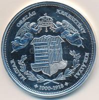 DN "Magyarország Keresztény Királyai / III. István 1162-1173" Ag emlékérem (20,2g/0.333/38...