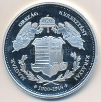 DN "Magyarország Keresztény Királyai / Aba Sámuel 1041-1044" Ag emlékérem (20,2g/0.333/38,...