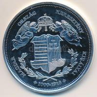 DN "Magyarország Keresztény Királyai / IV. Boldog Károly 1916-1918" Ag emlékérem (20,2g/0....