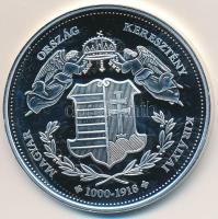 DN "Magyarország Keresztény Királyai / I. Lipót 1657-1705" Ag emlékérem (20,2g/0.333/38,36...