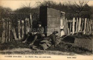 Guerre 1914-1915, les Diables Bleus aux avant-postes / Alpine Hunters, The Blue Devils
