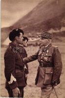 General Maurice Gamelin and Alpine Hunter officer