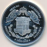 DN "Magyarország Keresztény Királyai / I. József 1705-1711" Ag emlékérem (20,2g/0.333/38,3...