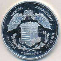 DN "Magyarország Keresztény Királyai / III. László 1204-1205" Ag emlékérem (20,2g/0.333/38...