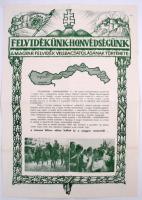 1939 A &quot;Felvidékünk-Honvédségünk, A magyar Felvidék visszacsatolásának története&quot; című kiadvány kitöltetlen nagyméretű megrendelő íve, 3p