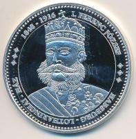 DN "Magyarország Keresztény Királyai / I. Ferenc József 1848-1916" Ag emlékérem (20,2g/0.333/38,36mm) T:PP