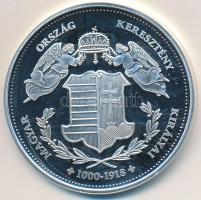 DN "Magyarország Keresztény Királyai / II. Vak Béla 1131-1141" Ag emlékérem (20,2g/0.333/3...