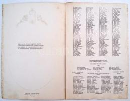 1931 Meghívó a Gróf Bethlen István, Gróf Teleki Pál és Ugron Gábor fővédnöksége alatt álló Székely-e...