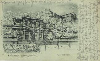 1898 Budapest I. Királyi várbazár (Rb)