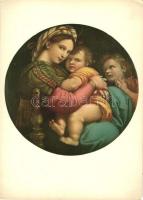 31 db RÉGI megíratlan motívum képeslap, művész és vallási motívum, vegyes minőség / 31 old unused mo...