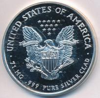 Amerikai Egyesült Államok 2009. 1$ Amerikai Sas replika T:PP  USA 2009. 1 Dollar American Eagle Bullion Coin replica C:PP