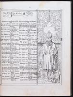 Festkalender in Bildern und Liedern von Fr. Graf v. Pocci, G. Görres und ihren Freunden. XI.-XV.  He...