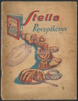 cca 1935 Stella receptkönyv. Gaál Jenő, Nyíregyháza, fűszer és csemege kereskedő bélyegzővel, pp.:38, 14x11cm