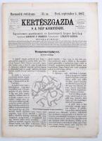 1867 Kertészgazda s a nép kertésze, egyetemes gazdászati és kertészeti képes hetilap. Szerk.: Girókuti P. Ferenc. 3. évf. 35. sz. Pest, Emich Gusztáv. Érdekes írásokkal, illusztrációkkal