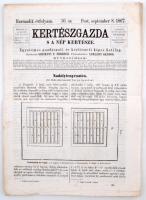 1867 Kertészgazda s a nép kertésze, egyetemes gazdászati és kertészeti képes hetilap. Szerk.: Girókuti P. Ferenc. 3. évf. 36. sz. Pest, Emich Gusztáv. Érdekes írásokkal, illusztrációkkal